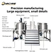 1000L Stainless Steel Vacuum Mixing Emulsifying Tank New Liquid Soap Mixer Lotion Cream Cosmetics Production Equipment